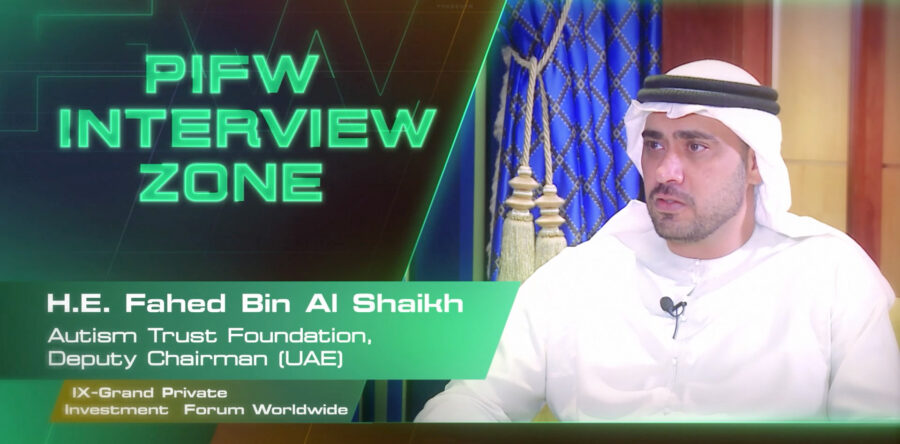 Interview with H.E. Fahed Bin Al Shaikh. DUBAI