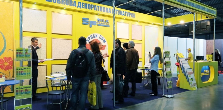 Exhibition Stand SILK PLASTER