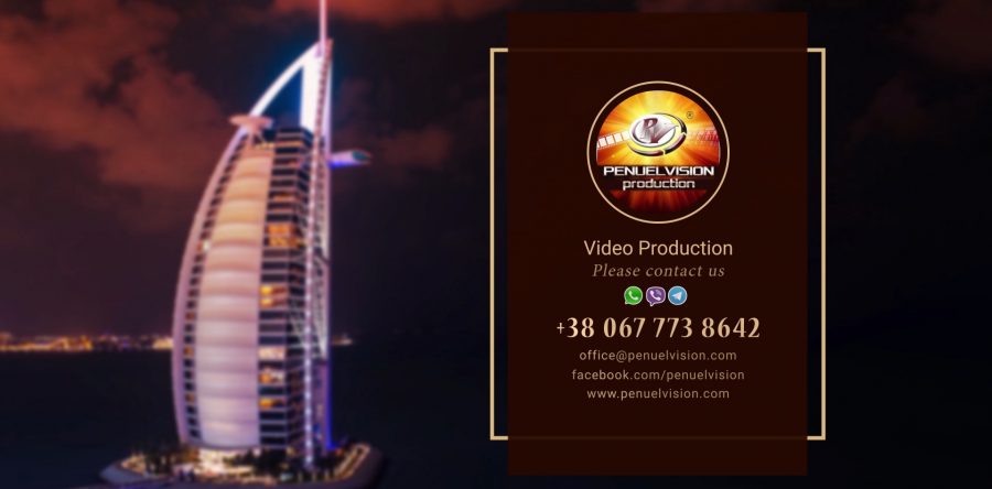Presentation PENUELVISION Production. Burj Al Arab. DUBAI
